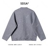 SDSA男士秋冬新款痞帅男装极简风纯色棒球领纽扣开衫卫衣百搭时尚 商品缩略图5