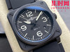 M+柏莱士INSTRUMENTS系列BR03A 方形男士腕表 陶瓷壳“黑武士” 商品缩略图1