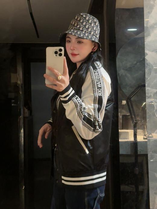 迪家春秋美式宽松休闲夹克棒球服外套 商品图10
