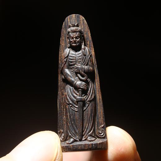 BC.DF10.15-6  东马沉水(不动明王)挂件 ，4.32g 商品图0
