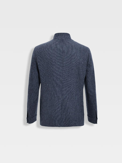 callisto星空蓝全羊毛老钱风单西 商品图1