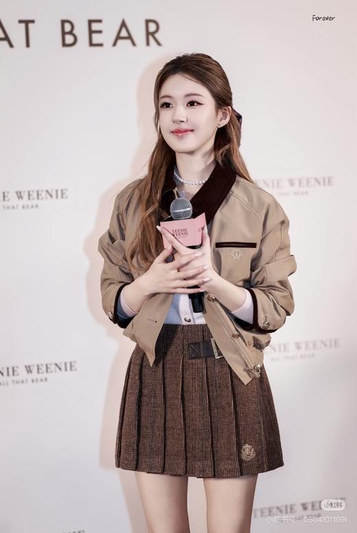 赵露思同款 Teenie*Weenie小熊女25秋冬翻领短外套夹克 商品图8