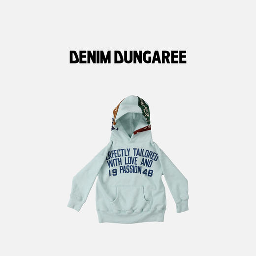 日本DD童装 DENIM DUNGAREE 三角旗徽章派克外套 商品图3