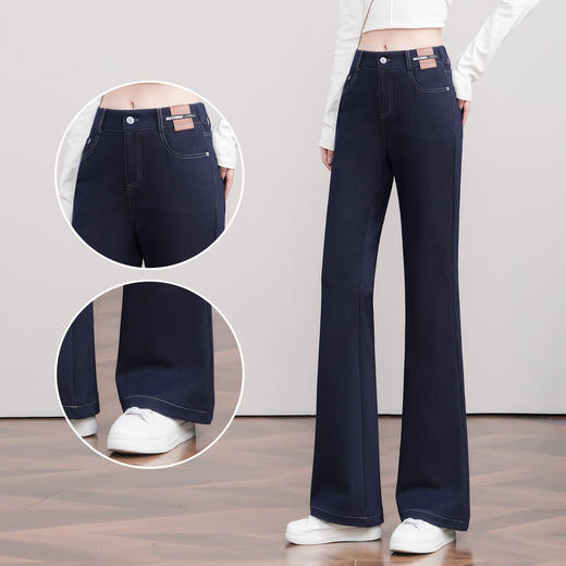 时尚通勤鱼尾裤，修身显瘦高腰喇叭裤MYX-XYF-66118-L 商品图3