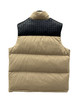 男款编织拼皮羽绒马甲005 商品缩略图1