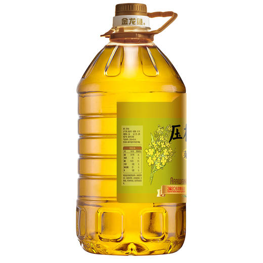 金龙鱼压榨本香菜籽油5L-YS 商品图1
