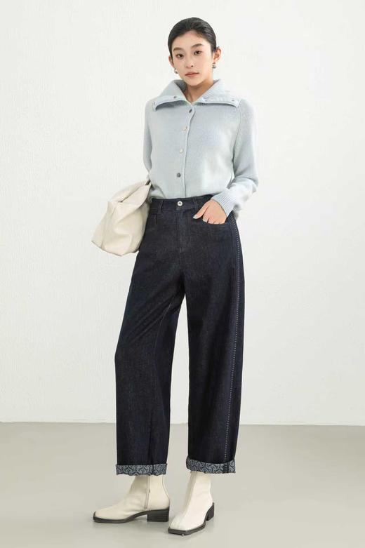 SZ3L07 - 帝释青牛仔裤 -【诗说先秦~与时尚对话，与年龄和解，与诗意重逢！】 商品图2