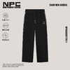 NPC潮牌运动系列重磅430G黑白条纹直筒裤卫裤男休闲舒适NP47SP07 商品缩略图0