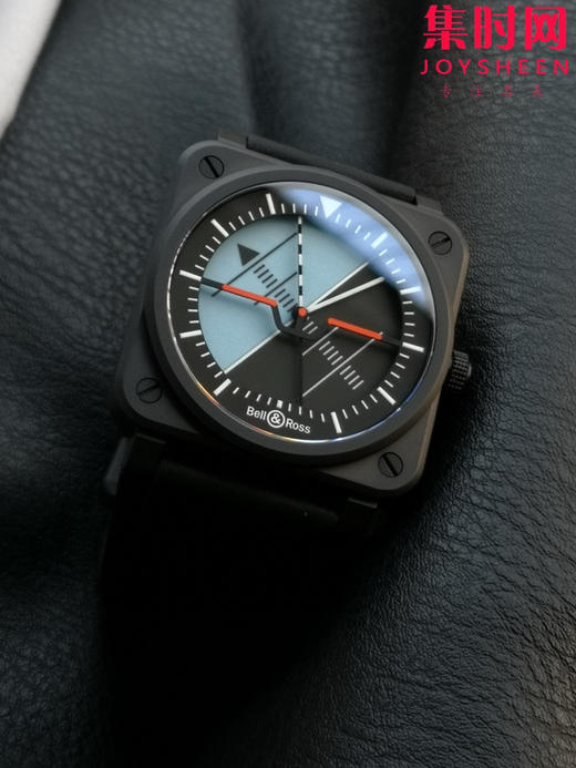 M+柏莱士INSTRUMENTS系列BR03A-HRZ-CE 方形男士腕表，陶瓷表壳 商品图2