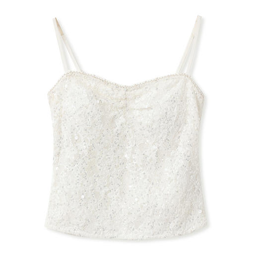 SS N9010新中式背心复古高端蕾丝钉珠设计吊带 商品图4