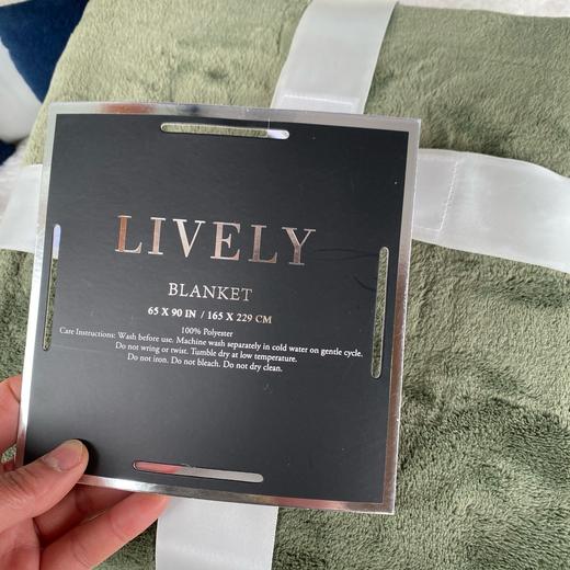 外贸订单🔥350g素色牛奶绒毛毯 来自常年给山姆/cost代工厂出货！ 商品图5