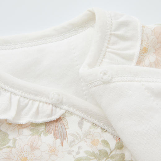 怡比雅韵之美长袖系带哈衣HY25WIN027白花色调52#-66# 商品图12