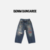 日本DD童装 DENIM DUNGAREE 12盎司复古破坏丹宁牛仔长裤 商品缩略图2