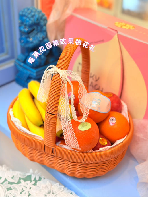 🛵田园风伴手礼中号纯水果果篮 商品图2