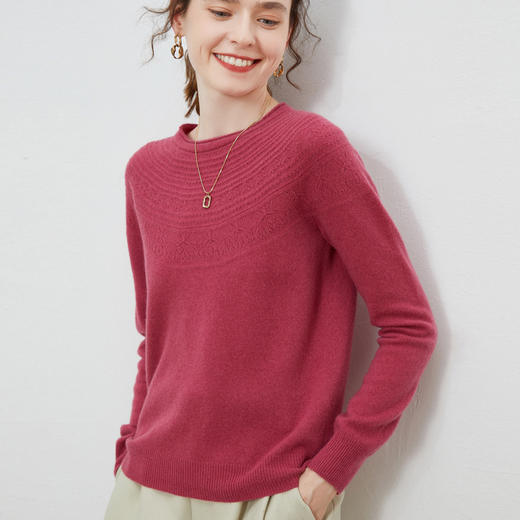 SIIJJEYY枝辑内搭秋冬羊毛衫 | 一线成衣 圆领/半高领/V领 手感细腻柔糯 多色可选 商品图2