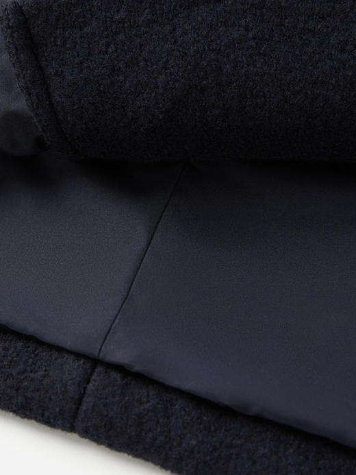 ROMI STUDIO“棕标甄选”100%绵羊毛双排扣宽松大衣外套RW24WWG0011【现货】 商品图6