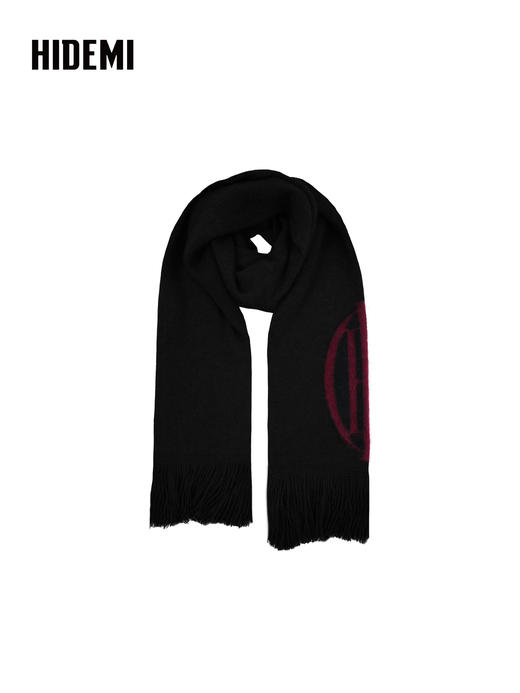 HIDEMI 大秀款青藏高原可溯源牦牛绒拉毛长拉绒logo系列加厚款围巾 商品图13
