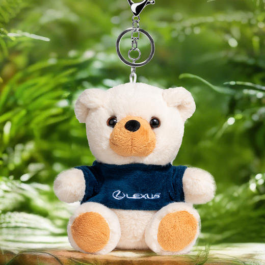 亲亲熊钥匙链(蓝T) 商品图0