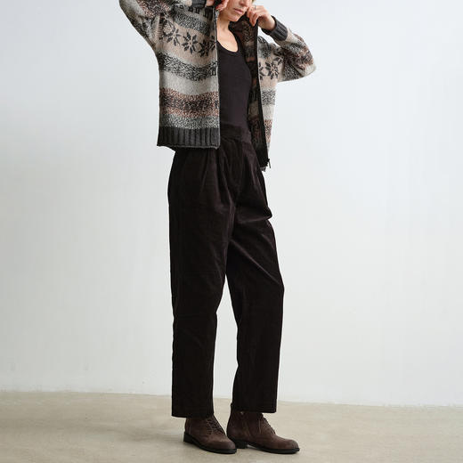 ROMI STUDIO“率性自我”进口绒面牛皮拼羊皮复古马丁靴 444DS016 商品图1