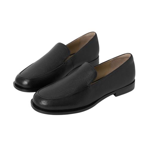 ROMI STUDIO“复古英伦”荔枝纹牛皮*复古平底乐福鞋 448BS043 商品图5