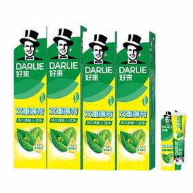 好来 双重薄荷牙膏套装(200g*2支+90g*2支+小样1支) CR-200SC5E