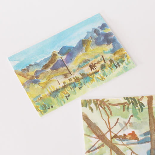 「中国 胡沁迪」巡游周边 明信片 riso print 商品图4