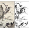 陈少梅山水人物工笔画白描底稿《秋声赋》临摹勾线高清打印稿SM36 商品缩略图0