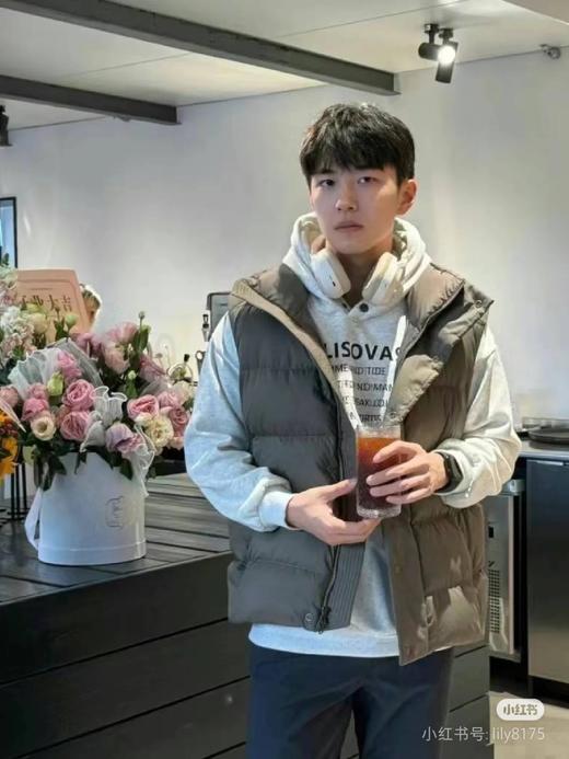 LULU 男士新款90白鸭绒羽绒马甲外套 Z-15668 商品图2