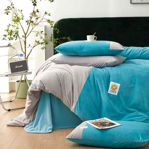 【秒杀 商超爆款】丝享INS风暖绒套件三件套/四件套 A类母婴级 柔软蓬松 商品图4