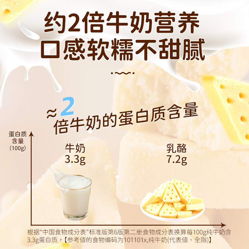 蒙都内蒙古芝士酸奶乳酪组合100g/袋