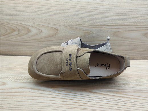 2025豪行春款专柜正品勃肯鞋时尚休闲低跟一脚蹬女单鞋25121035 商品图2