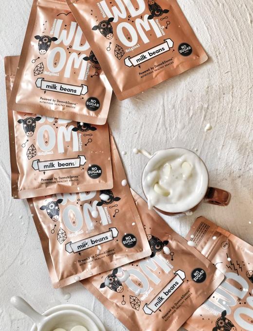 【效期27年】新西兰娟姗牛牧场 WDOM渥康乳豆奶片18g/袋 4包装/10包装 商品图4