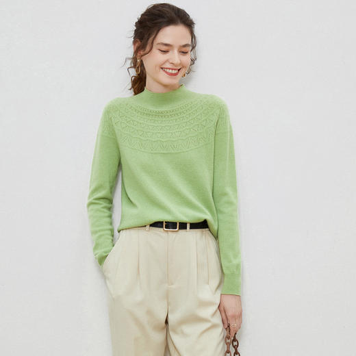 SIIJJEYY枝辑内搭秋冬羊毛衫 | 一线成衣 圆领/半高领/V领 手感细腻柔糯 多色可选 商品图4