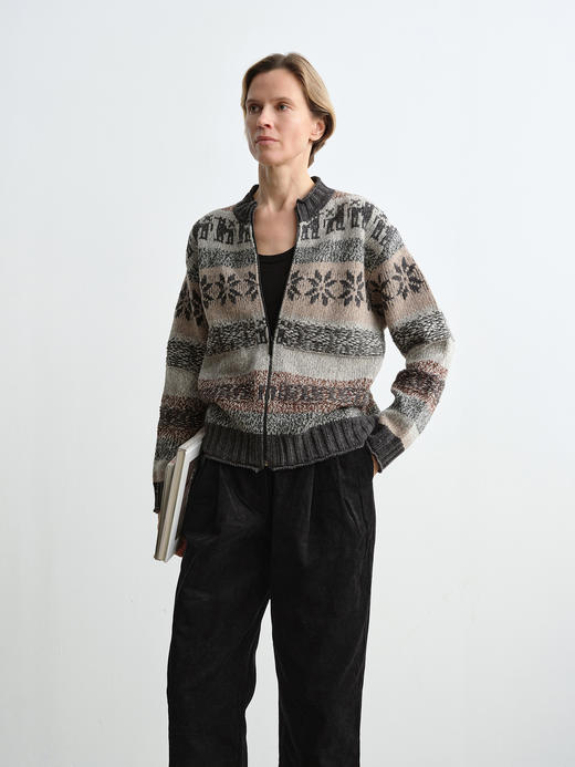 ROMI STUDIO复古加厚休闲直筒灯芯绒裤R29K125 商品图0