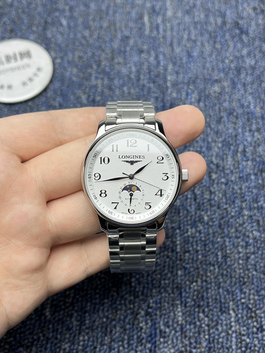 新款浪琴名匠月相系列 四针月相 男士腕表 商品图1