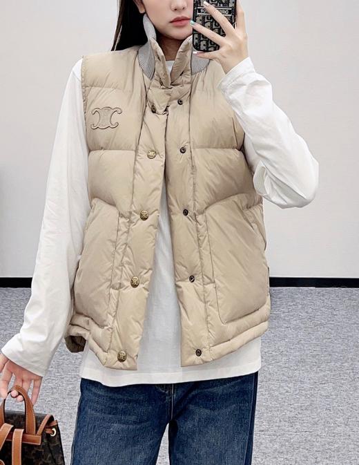 女款尼龙立领棉服马甲008 商品图3