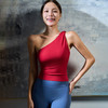 【126元任选2件】跃牌【漫西】系列 性感斜肩瑜伽背心运动健身瑜伽服套装带可拆卸胸垫 商品缩略图0