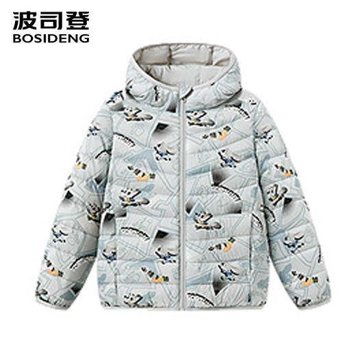 波司登轻薄儿童羽绒服女童25秋新款短款连帽T250135540 商品图3