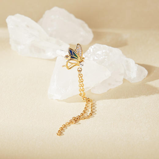 大英博物馆 叠彩蝶韵系列 耳骨夹 商品图3