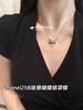 香奈儿  25B黑金幻彩珐琅蝴蝶结双C项链（XK） 商品缩略图1