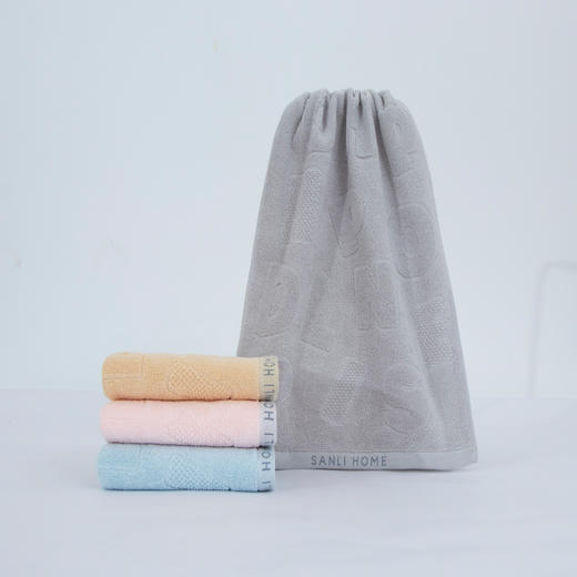 三利 素文字母中巾30*60cm TD7114 商品图3