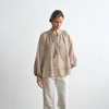 ROMI STUDIO“东方美学”100%苎麻轻薄宽松灯笼袖衬衫 RWCSSJ2691【发货时间25-30天】 商品缩略图0