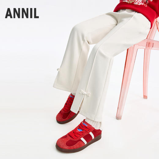 【新年波】女童全腰针织单裤春季新款安奈儿童装EG616501 商品图2