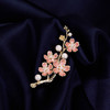 中式国风复古梅花滴油胸针，精致优雅汉服旗袍别针配饰胸花LY-M-404 商品缩略图0