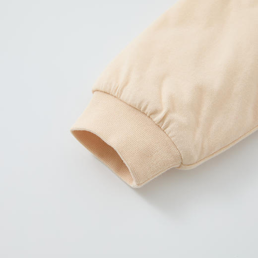 怡比躲猫猫长袖开襟哈衣HY25WIN025咖白色调59#-90# 商品图11