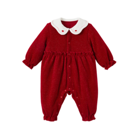 Cucutas女婴童连体服CY25WIW023中国红（66#-99#）