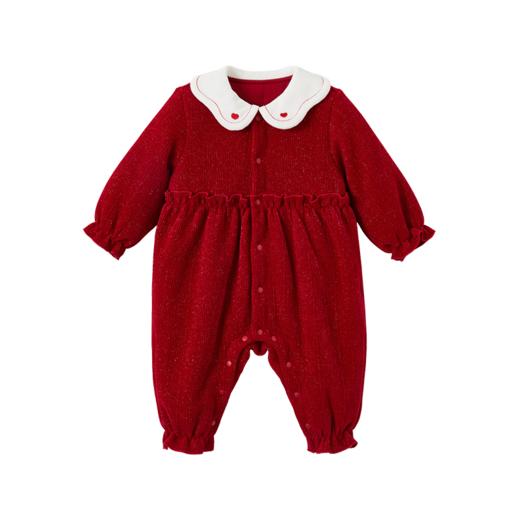 Cucutas女婴童连体服CY25WIW023中国红（66#-99#） 商品图0