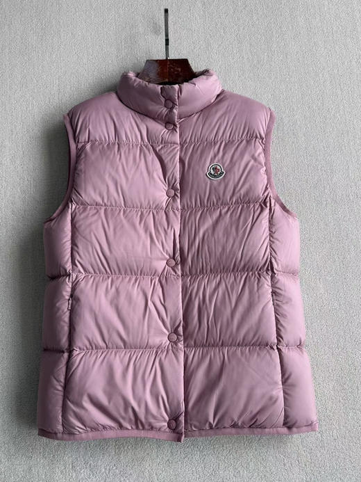 蒙口Badia哑光 轻盈羽绒 厚马甲 粉色 白色 黑色 商品图8