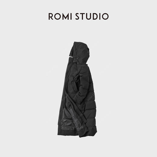 ROMI STUDIO“温暖包裹”进口95白鹅绒高克重连帽羽绒服 RWCAWT5317 商品图4