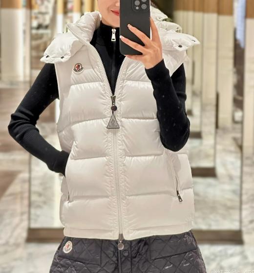 女款可拆卸帽羽绒马甲018 商品图4